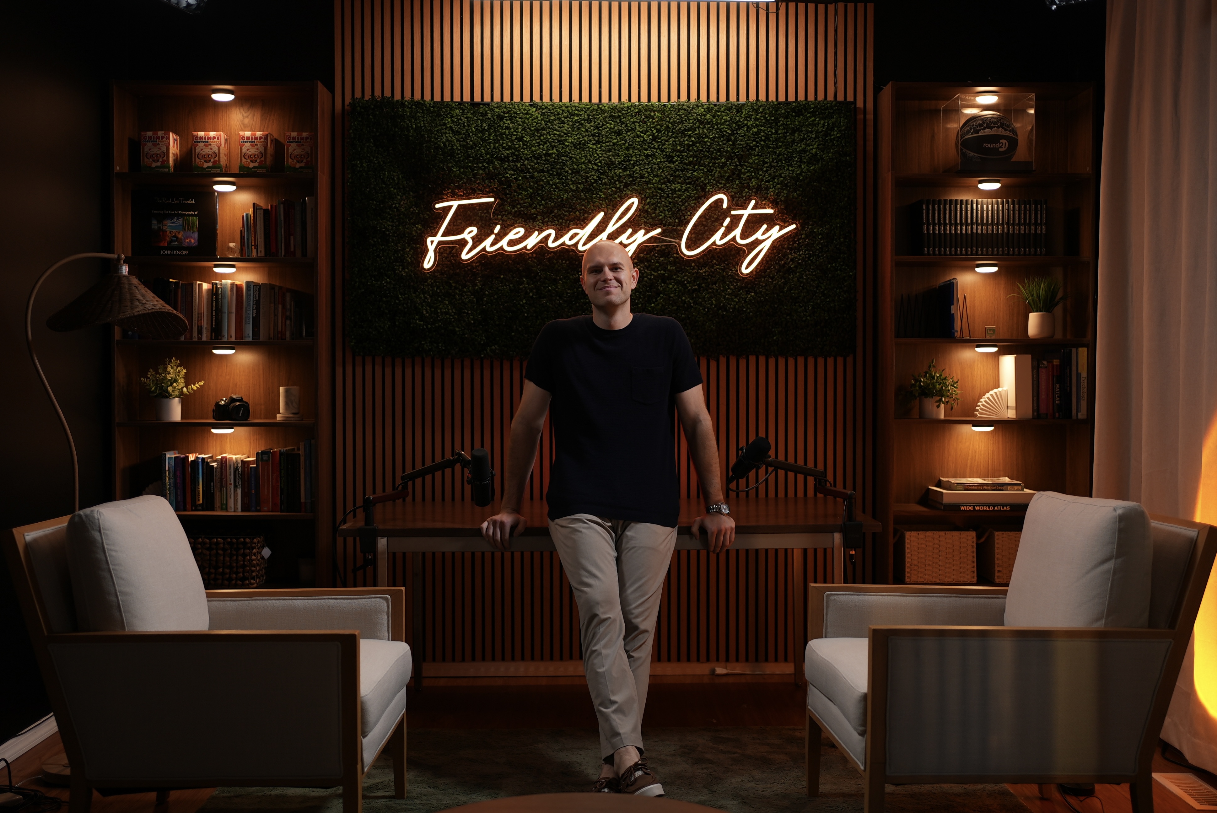 Mark — host of the Friendly City Show
